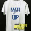 Latte Larry Coffee t-shirt for men and women tshirt