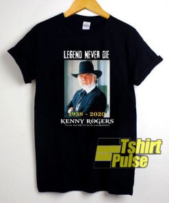 Legend Never Die Kenny Rogers t-shirt for men and women tshirt