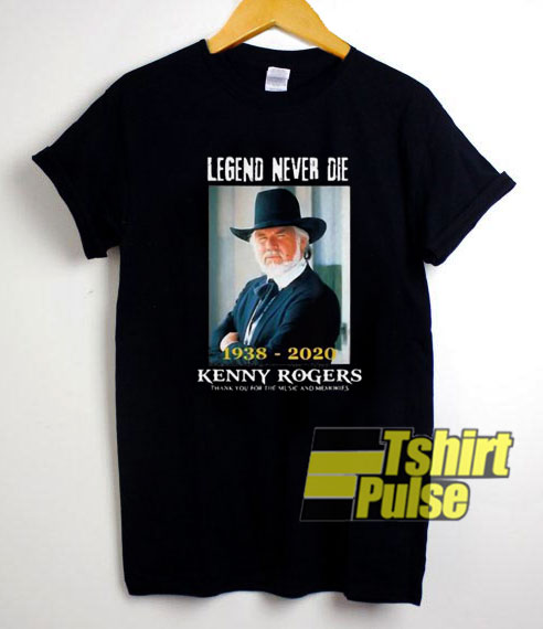 Legend Never Die Kenny Rogers t-shirt for men and women tshirt