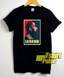 Legend Rip Nipsey Hussle Poster t-shirt for men and women tshirt