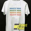 Nasty Nas Vintage Letter t-shirt for men and women tshirt