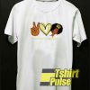 Peace Love Melanin t-shirt for men and women tshirt