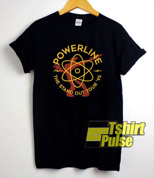 Powerline Logo Concert t-shirt for men and women tshirt