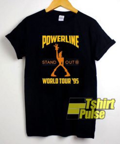 Powerline World Tour 95 t-shirt for men and women tshirt