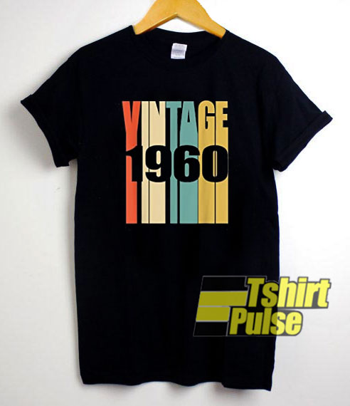 Retro Vintage 1960 t-shirt for men and women tshirt