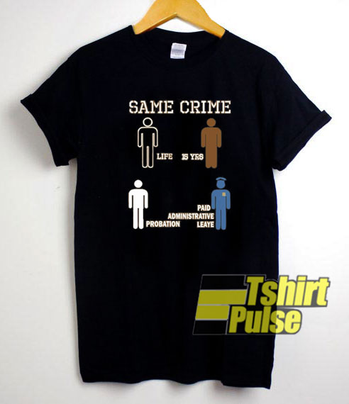Same Crime - Ladies Boyfriend t-shirt for men and women tshirt