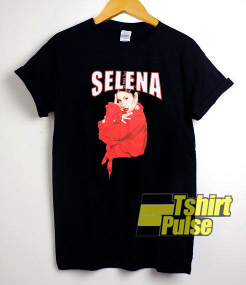 Selena Red Jacket Photos t-shirt for men and women tshirt