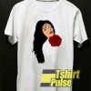 Selena Rose Draw t-shirt for men and women tshirt