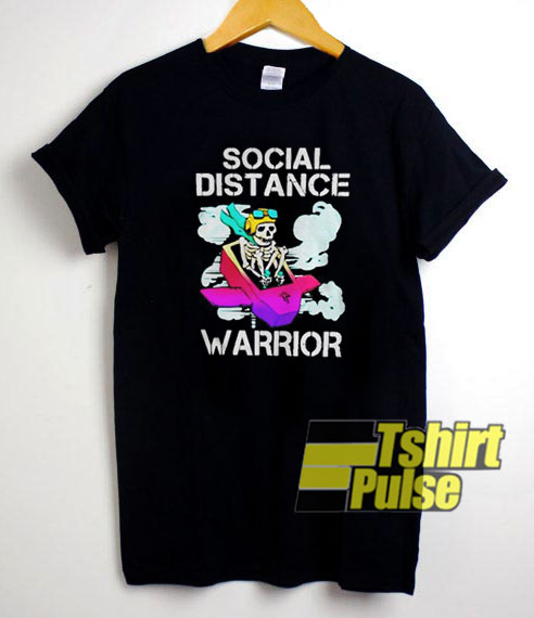 Social Distancing Skeleton Warrior t-shirt for men and women tshirt