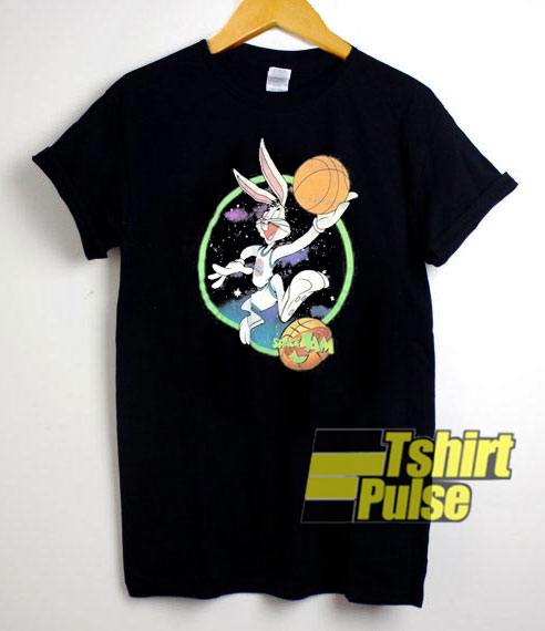 Space Jam Bug Bunny Basketball t-shirt for men and women tshirt