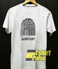 Sublime Fingerprint t-shirt for men and women tshirt
