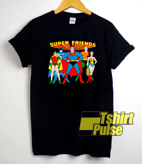 Super Friends Cartoon t-shirt for men and women tshirt