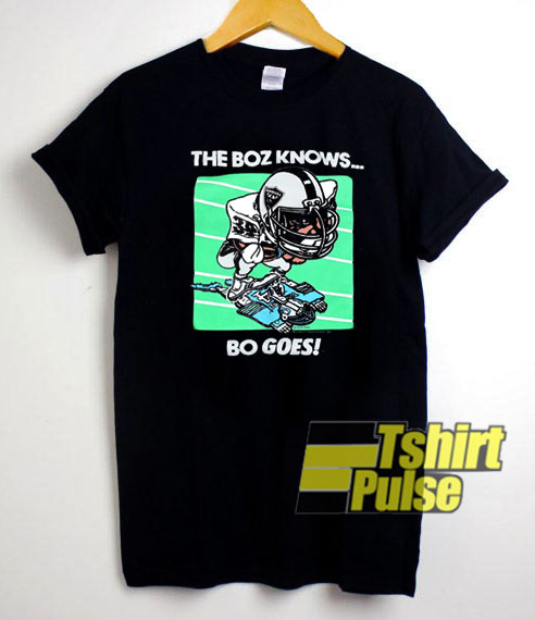 Vintage Boz Knows Bo Goes t-shirt for men and women tshirt