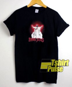 Zombie Jesus Art t-shirt for men and women tshirt