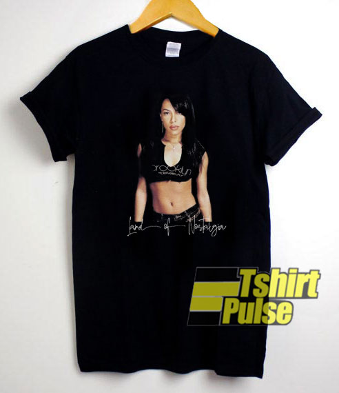 Aaliyah Land of Nostalgia t-shirt for men and women tshirt