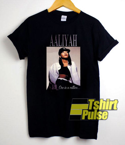 Aaliyah One In A Million Graphic t-shirt for men and women tshirt