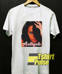Aaliyah Photo Shot t-shirt for men and women tshirt