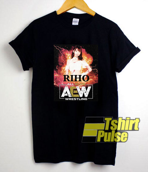 Aew Riho All Elite Wrestling t-shirt for men and women tshirt