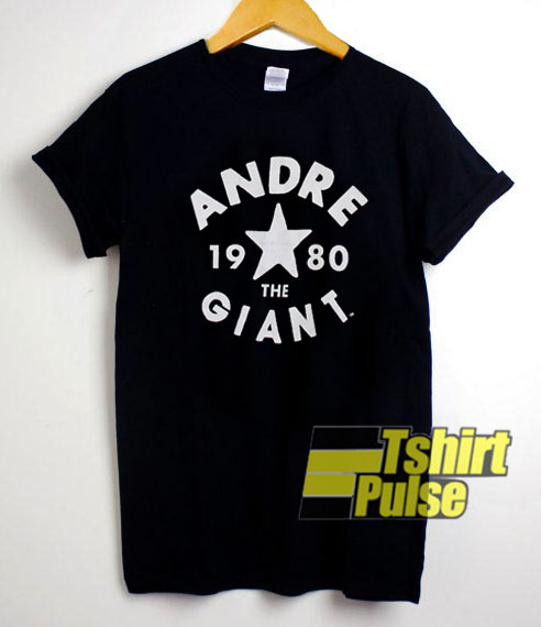 Andre the Giant 1980 t-shirt for men and women tshirt
