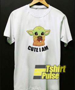 Baby Yoda Cute I am t-shirt for men and women tshirt