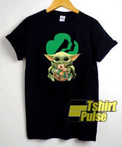 Baby Yoda Hug Girl Scout t-shirt for men and women tshirt