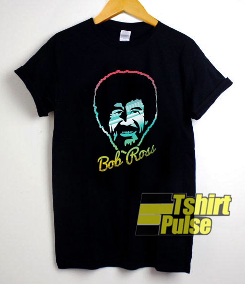 Bob Ross Face Paint t-shirt for men and women tshirt