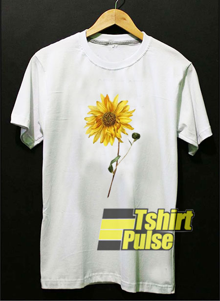Brown Sunflower t-shirt for men and women tshirt