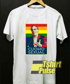 Cuomo Sexual Poster Rainbow t-shirt for men and women tshirt