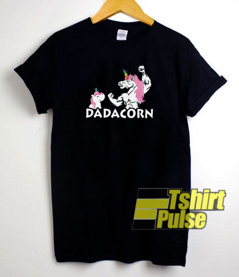 Dadacorn Dad Unicorn t-shirt for men and women tshirt