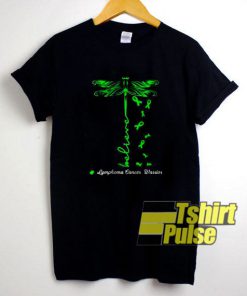 Dragonfly Cancer Warrior t-shirt for men and women tshirt