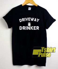 Driveway Drinker Letter t-shirt for men and women tshirt