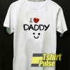 Fathers Day Graphic Love Daddy t-shirt for men and women tshirt