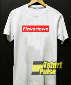 Flavortown Box Logo t-shirt for men and women tshirt