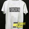 Forgiven Box Art t-shirt for men and women tshirt