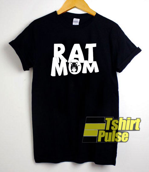 Funny Rat Mom Letter t-shirt for men and women tshirt
