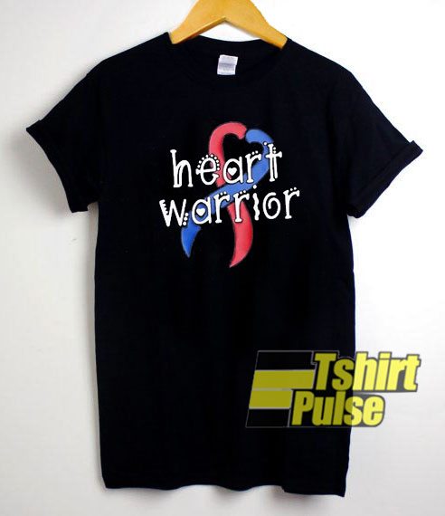 Heart Warrior Graphic t-shirt for men and women tshirt