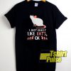 I Just Really Like Rats t-shirt for men and women tshirt