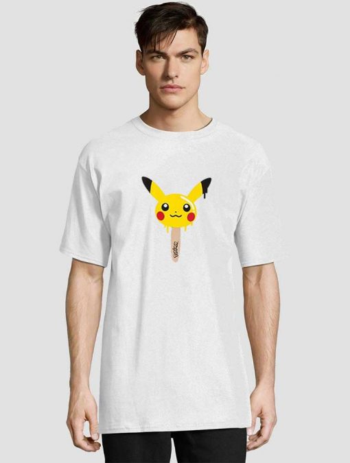 Ice Cream Pokemon Pikachu t-shirt for men and women tshirt