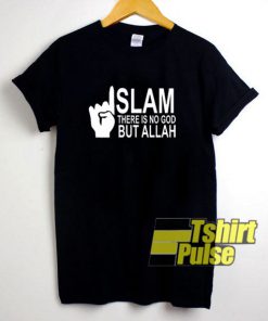 Islam There is No God But Allah t-shirt for men and women tshirt
