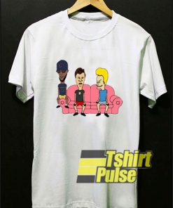 Kid Cudi Beavis & Butthead t-shirt for men and women tshirt