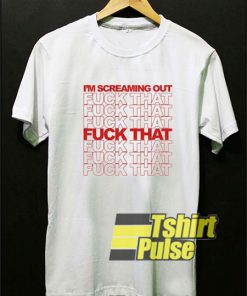 Kid Cudi Fuck That Pursuit t-shirt for men and women tshirt