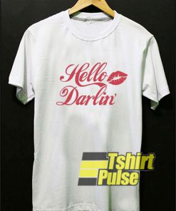Lips Hello Darling t-shirt for men and women tshirt