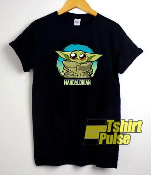 Official Baby Yoda Mandalorian t-shirt for men and women tshirt