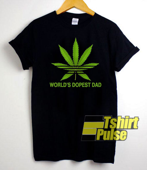 Official World's Dopest Dad t-shirt for men and women tshirt
