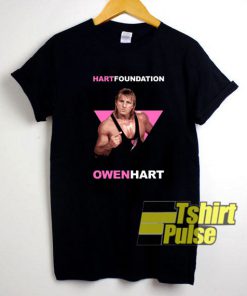 Owen Hart Hart Foundation t-shirt for men and women tshirt