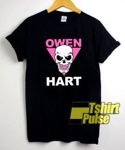 Owen Hart Skull t-shirt for men and women tshirt