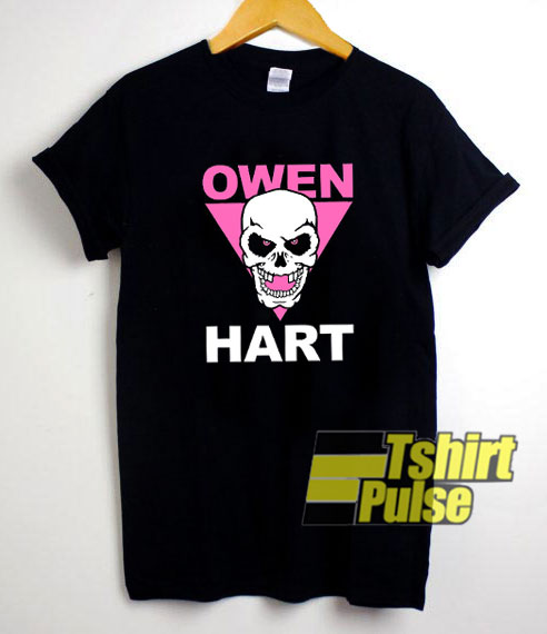Owen Hart Skull t-shirt for men and women tshirt