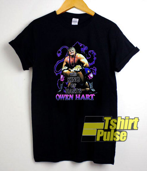 Owen Hart The King t-shirt for men and women tshirt