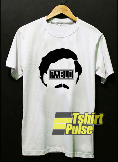 Pablo Escobar Face Art t-shirt for men and women tshirt