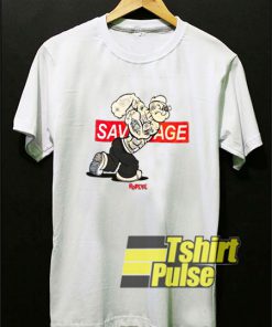 Popeye Savage shirt Graphic Logo